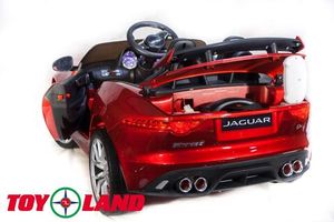 Детский электромобиль Toyland Jaguar F-type Красный фото №5