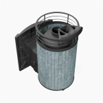 Банная печь «Атмосфера L» NEW в ламелях Талькохлорит до 20 м³