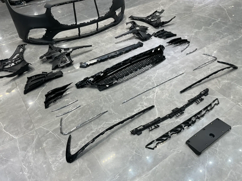 Обвес переделка для MERCEDES BENZ S CLASS W223 S320 S400 2020+ ДО S450 AMG РЕСТАЙЛИНГ АМГ Мерседес Бенц S класс