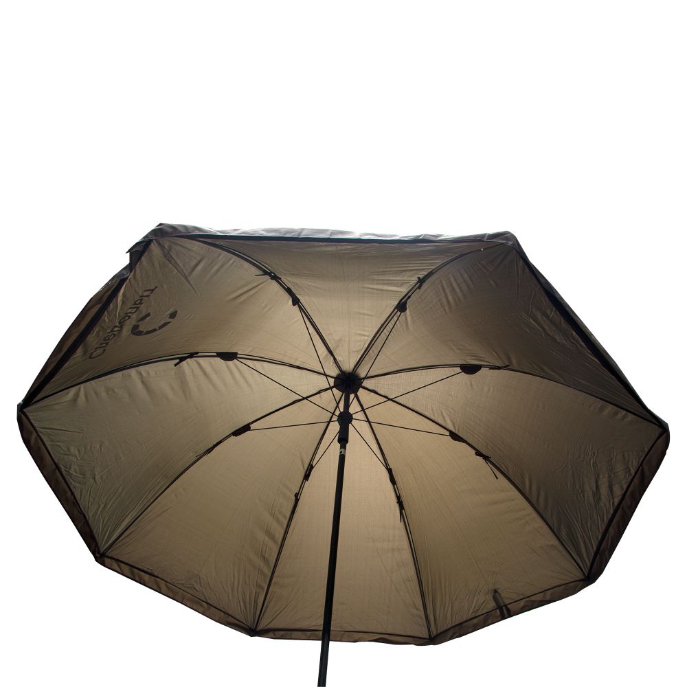 Зонт рыболовный универсальный с полутентом 240 см СЛЕДОПЫТ d=2,4 м/6/