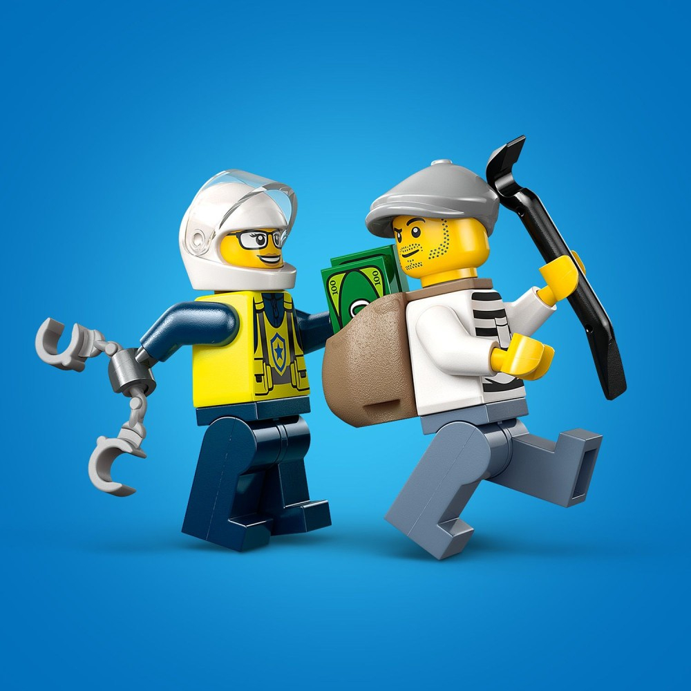 LEGO City - Погоня на полицейском мотоцикле 60455