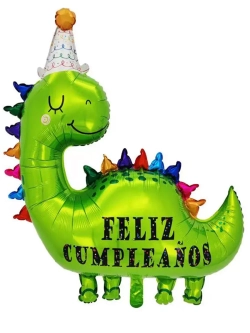 Шар (52""/132 см) Фигура, Динозаврик в колпачке, 1 шт. Д093