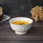 Салатник 14 см,520 мл, фарфор "NOBLE" серия "Retro Ritz & Bella-White"