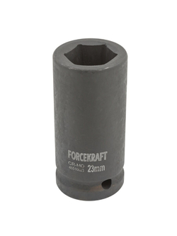 Головка ударная глубокая 3/4'', 23мм (6гр.) FORCEKRAFT FK-46510023