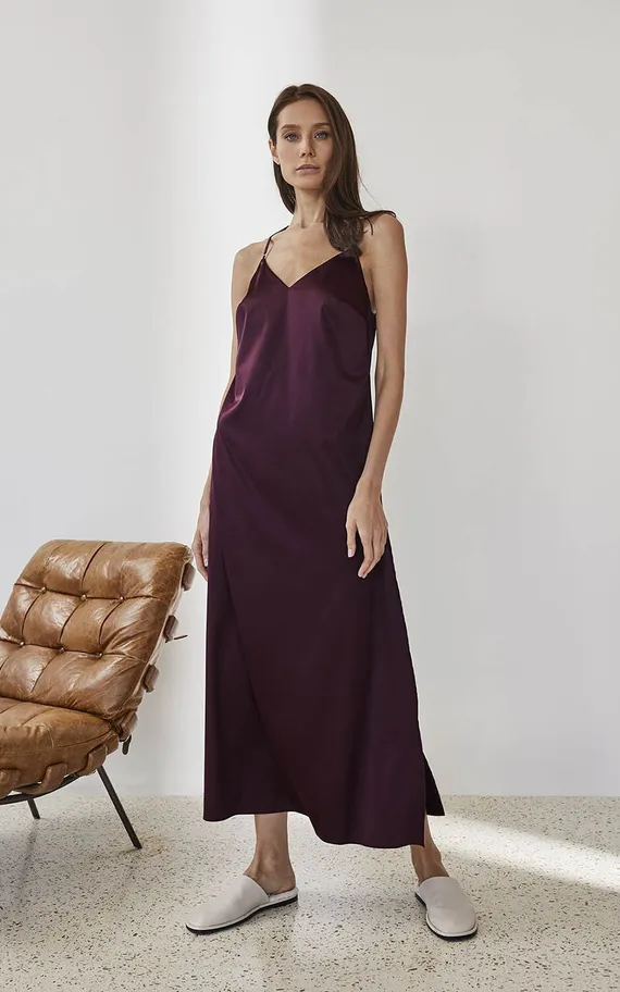 Сорочка 60534-1 Сливовый вино