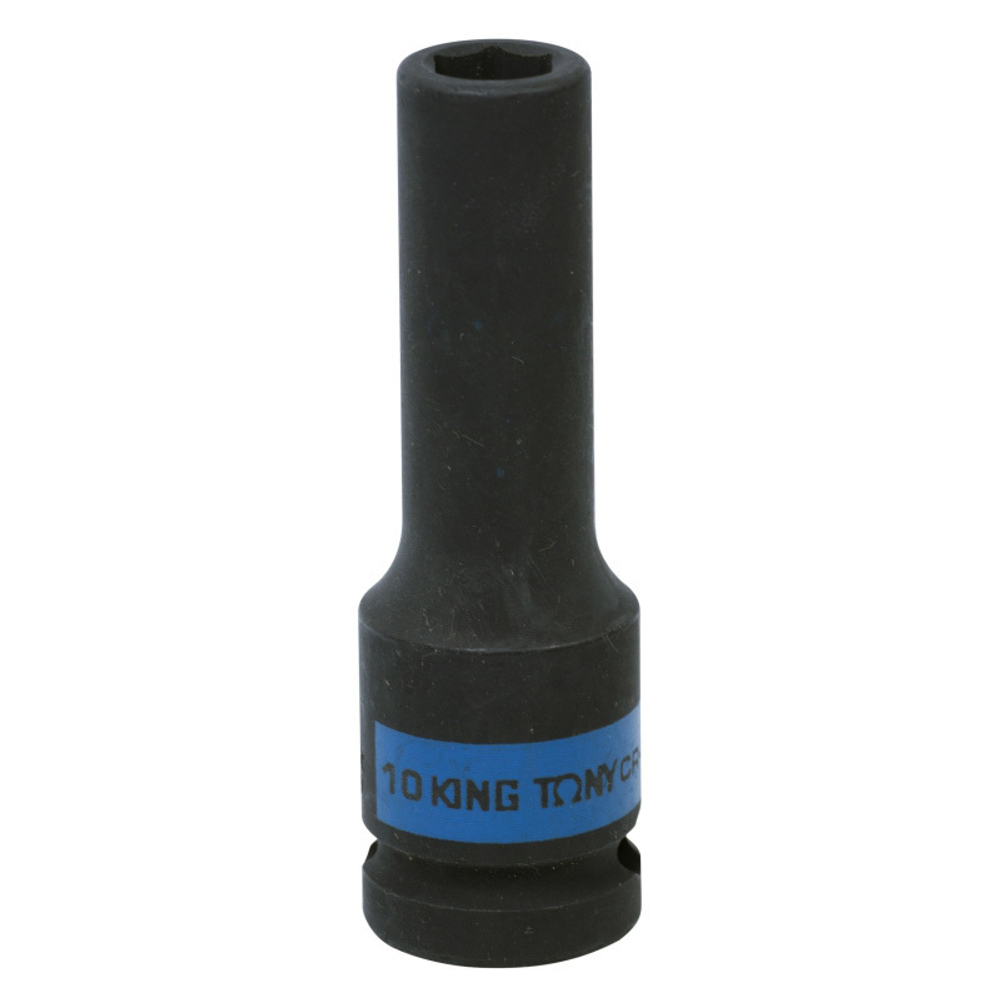 Головка торцевая ударная глубокая шестигранная 1/2&quot;, 10 мм KING TONY 443510M