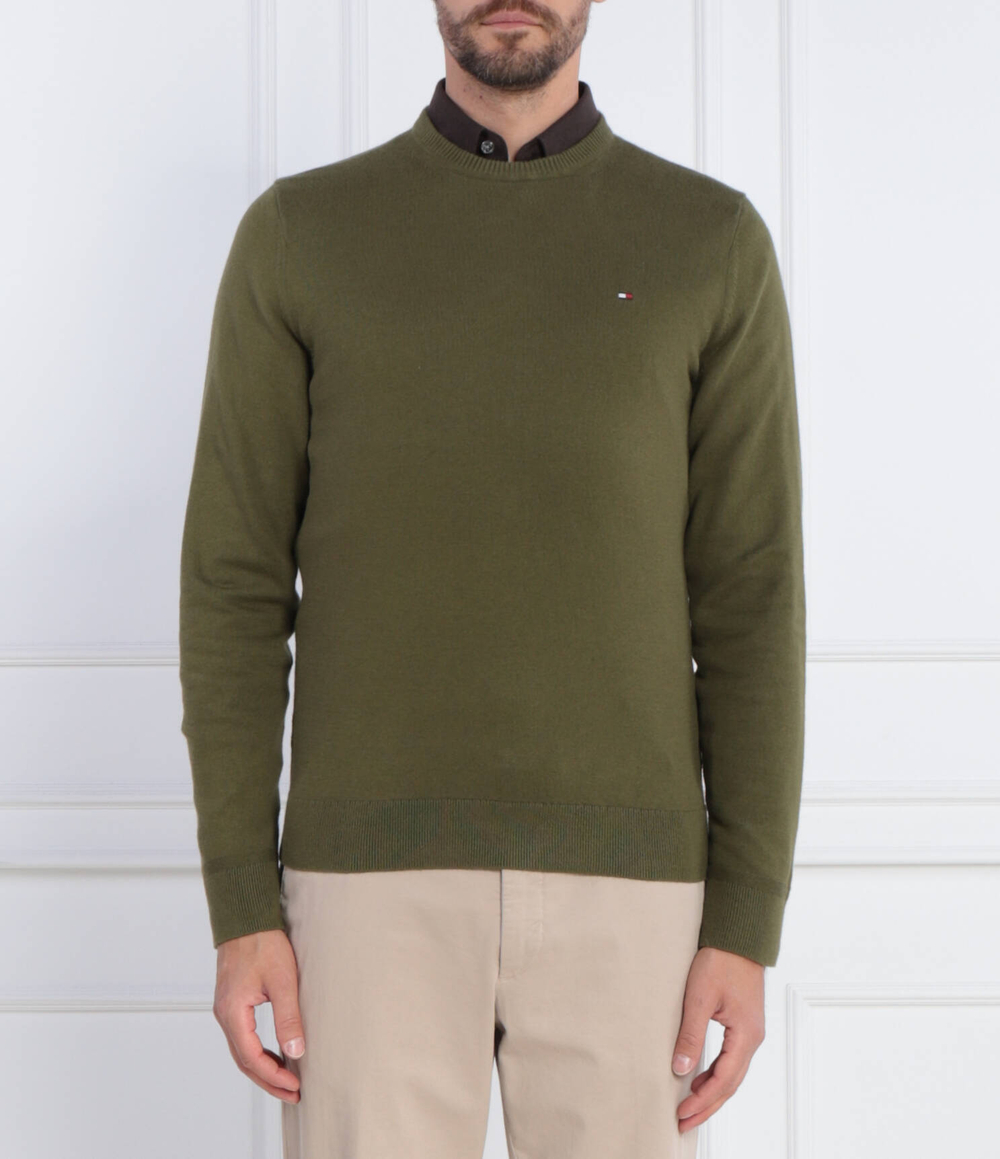 Свитер Tommy Hilfiger - зеленый(MW0MW28046)