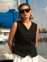 Жилет Итака (черный) Б15882-53М LT Collection