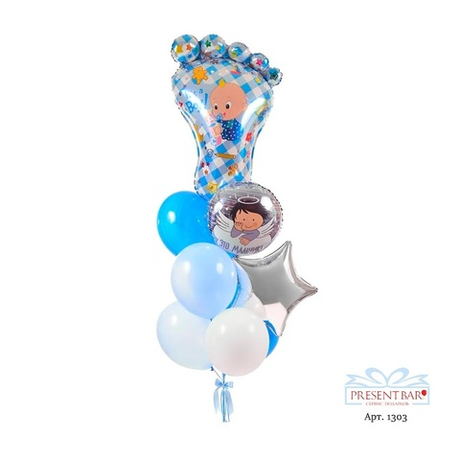 Воздушный сет на выписку мальчика