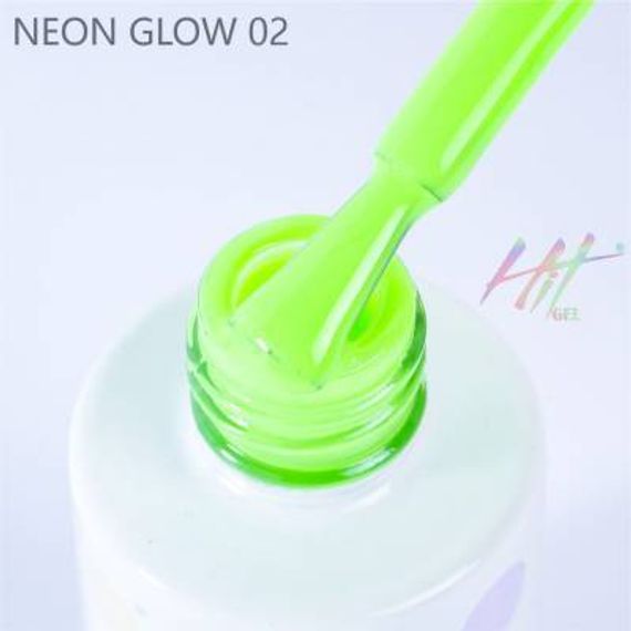 Гель-лак ТМ &quot;HIT gel&quot; №02 Neon glow, 9 мл