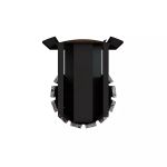 Дровяная банная печь Grill'D Cometa Vega 180 Window Stone Pro (Серпентинит)