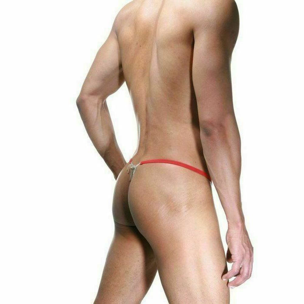 Мужские трусы стринги красные La Blinque LB15392