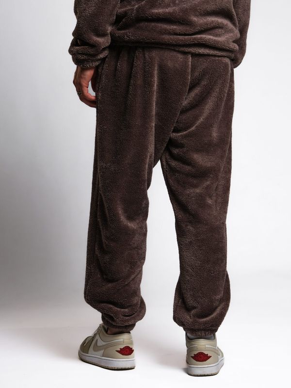 Брюки плюшевые графит - фото 3