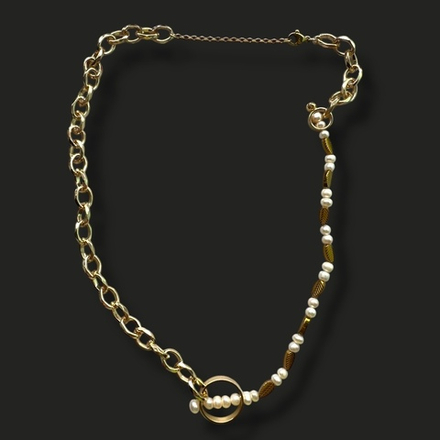 Ожерелье. Соединение, Жемчуг и Гематин