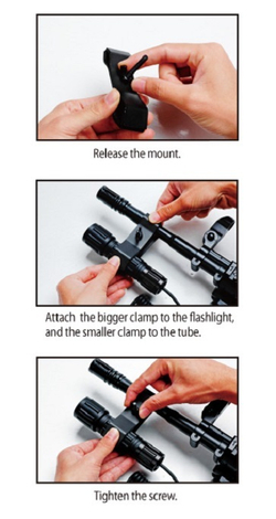 Кронштейн для фонаря Nextorch, на ствол 15-20мм - фото 3