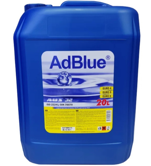 ЖИДКОСТЬ ДЛЯ СИСТЕМ SCR AD BLUE 20L