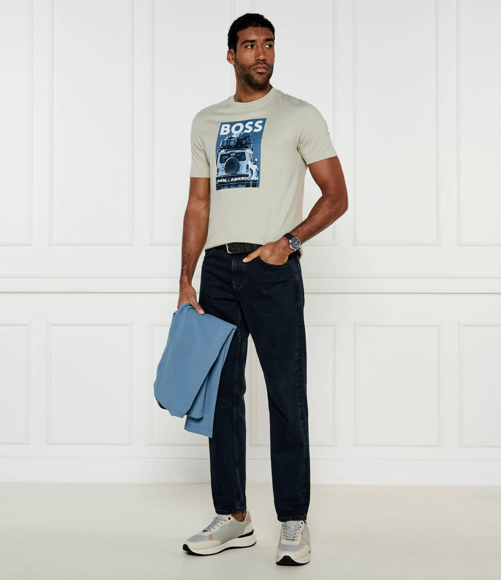 Футболка Te_mextour BOSS ORANGE - бежевый(50535079)