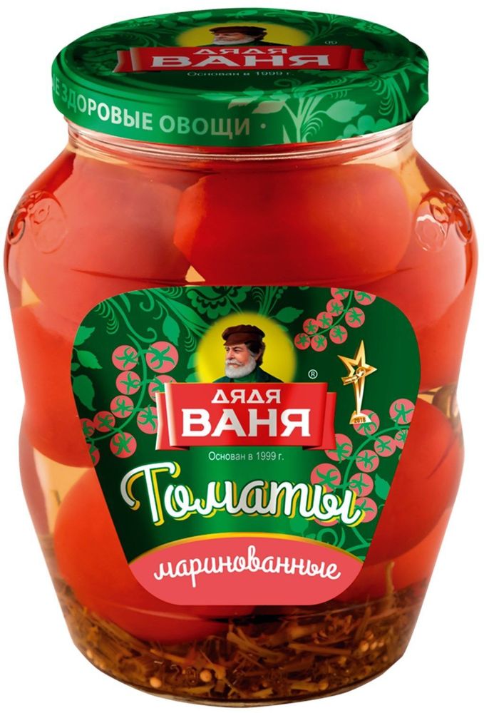 Томаты маринованные, Дядя Ваня, 680 гр