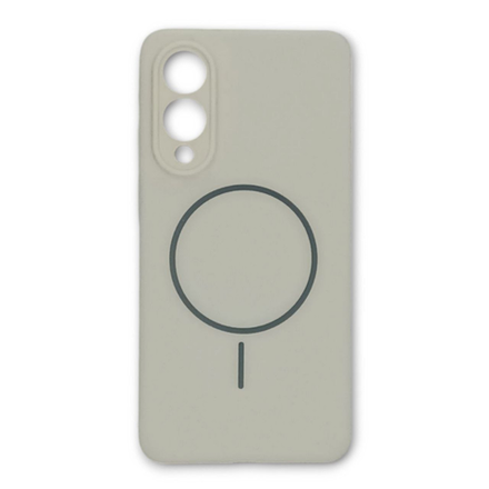 Накладка SILICONE CASE c MagSafe для Samsung S25