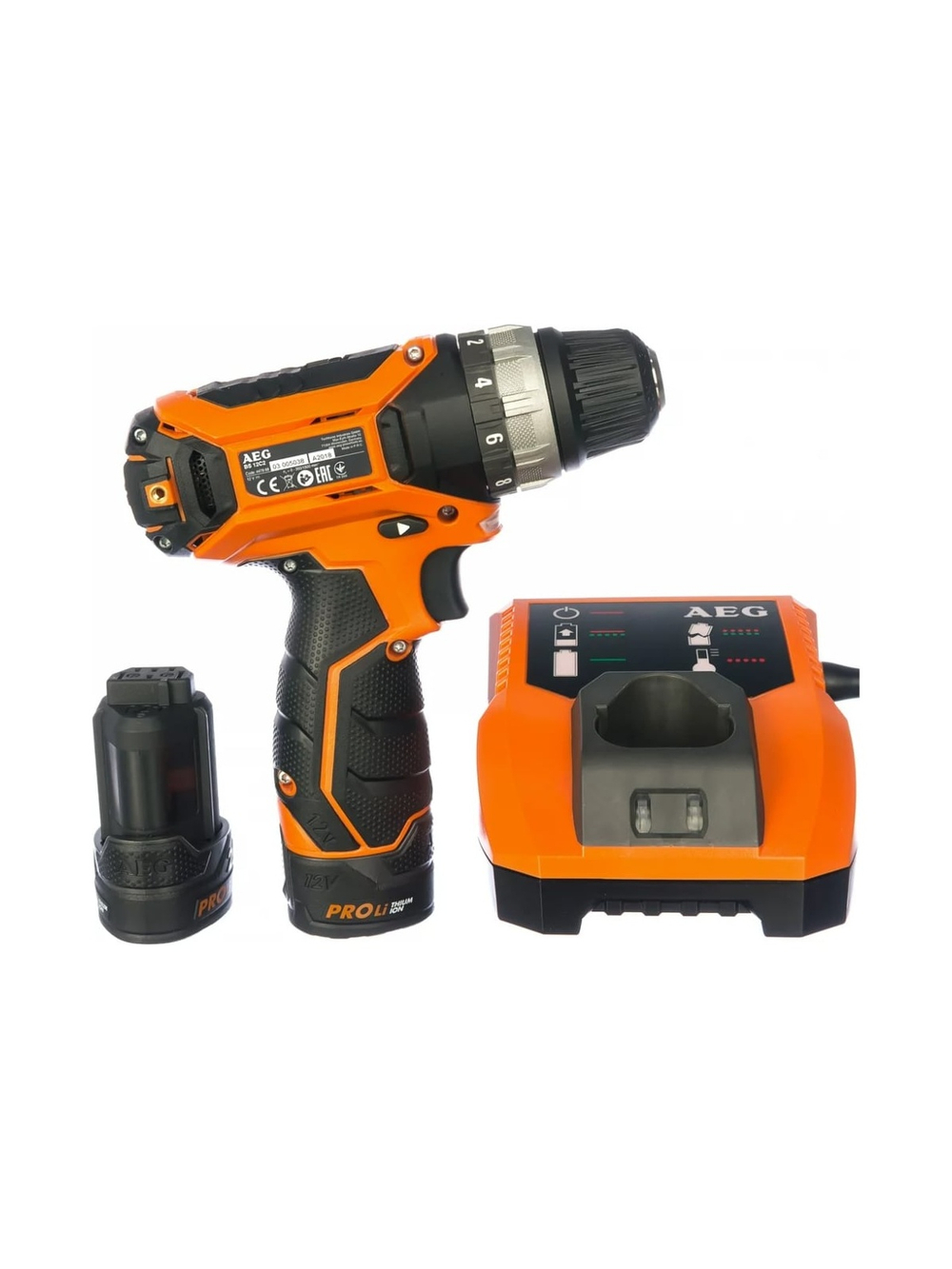 Аккумуляторная дрель-шуруповерт AEG BS 12C2 LI-202B 4935448465