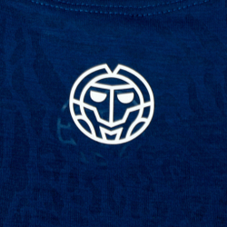 Женская теннисная майка BIDI BADU Maila Bournout Tech Tank Top Women - Dark Blue, White