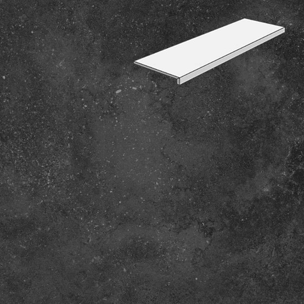 Ступень лофт Lifebrick Limestone Black 600x330x40x20