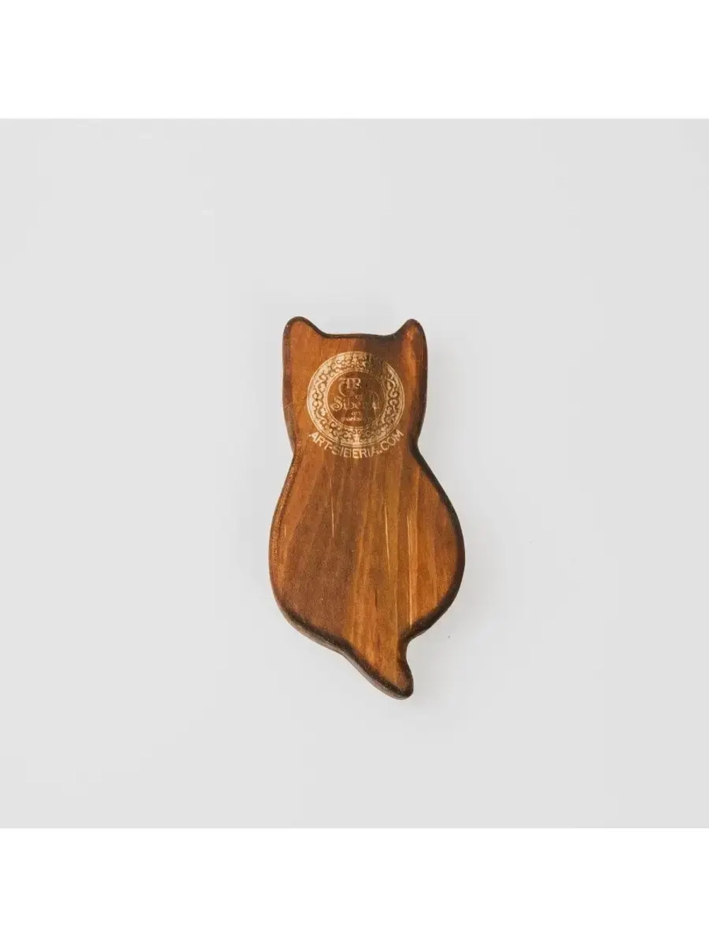 Менажница "Котик" из Сибирского кедра