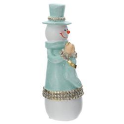 GAEM Фигурка декоративная "Снеговик", L4 W4 H11 см, 2в.