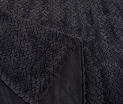 Плед 160х220 Sofi De MarkO Теодор антрацит