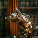 Бронзовая скульптура «Овчарки»