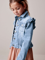 Куртка джинсовая для девочки Next C22-193, Синий