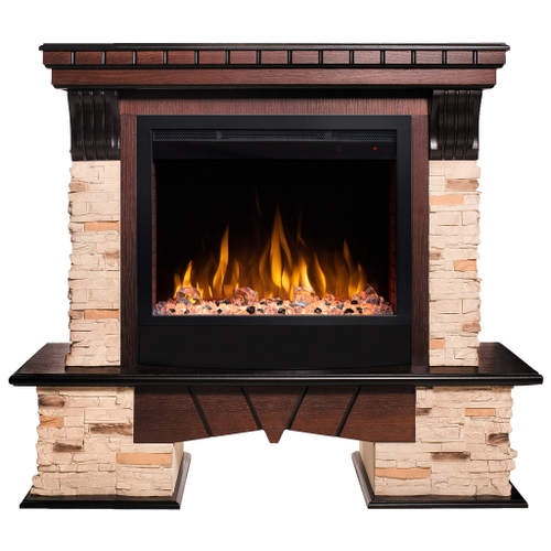 Каминокомплект Real Flame Rockland 25/25,5 AO с очагом Saphir 25,5