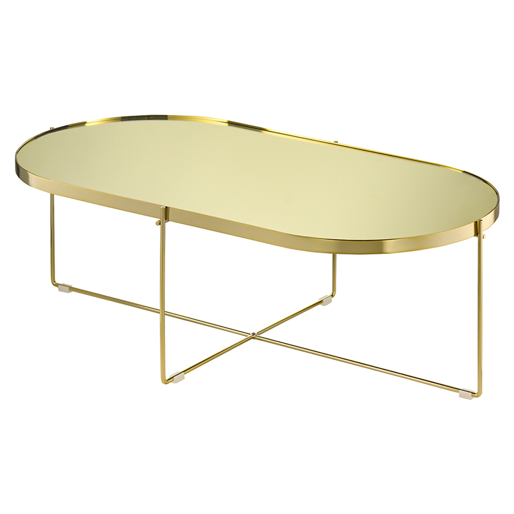 Стол josen, 120х60 см, золотой