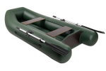 ПЛЁС Камыш 2500 T НД зеленый (лодка ПВХ под мотор с надувным дном)
