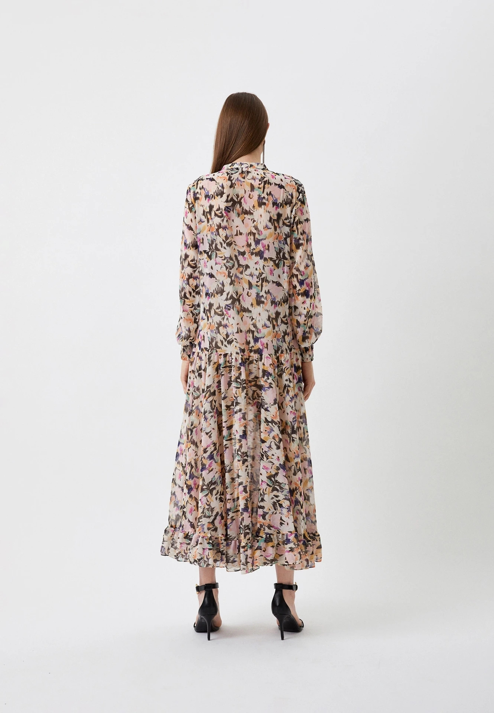 Patrizia Pepe платье с принтом Floral