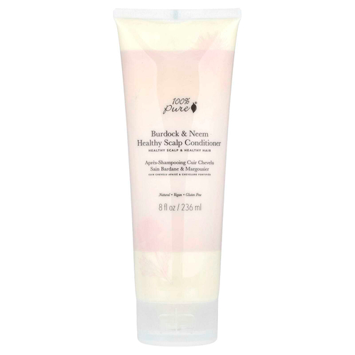 100% PURE, Кондиционер для здоровья кожи головы из репейника и нима, 236 мл (8 жидк. Унций)