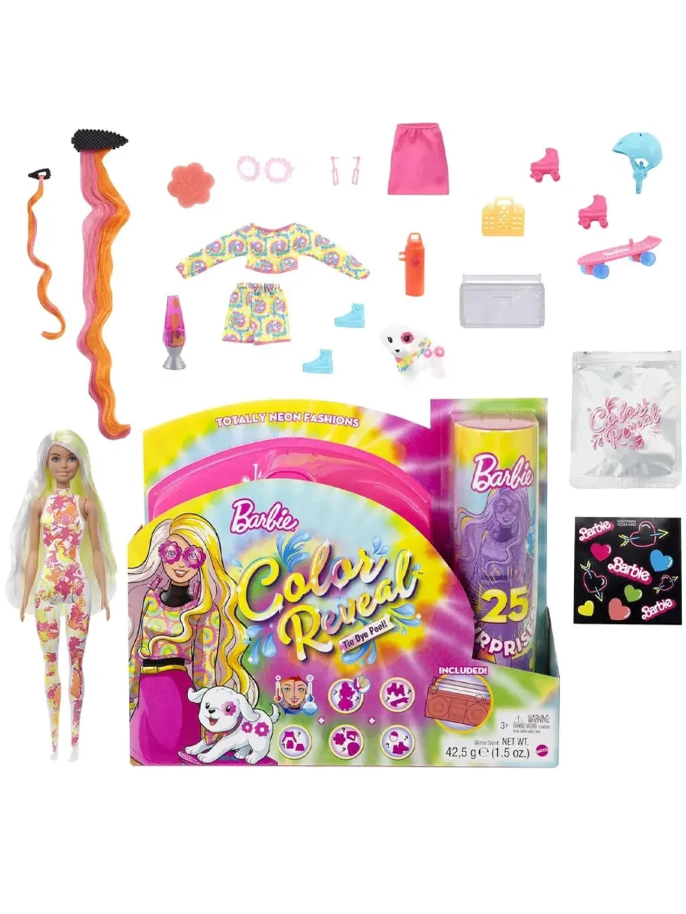 Кукла Барби Color Reveal Totally Neon Fashions HCD26
