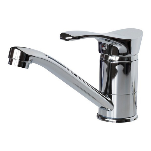 Смеситель для кухни 40к F4501-2 FRAP (плоский пов.излив, п/гайку, хром, латунь)