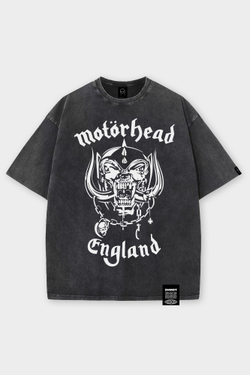 Футболка SHMOT "MOTORHEAD" GARMENT DYE Черный