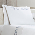 Постельное белье Bold Bicolor Embroidery Rainy Sky/Grey (240 x 220 см)