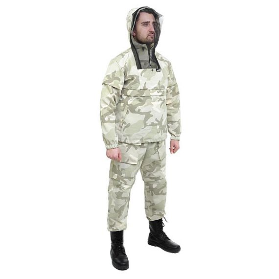 Костюм противоэнцефалитный Helios СТОП-КЛЕЩ р. 44-46 бежевый камуфляж