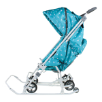 Санки-коляска "Наши Детки 3-1К" с треугольниками