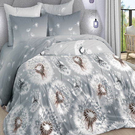 Комплект постельного белья "ВЛ. НЕВЕСОМОСТЬ", поплин Премиум, 100% хлопок.