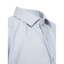 Светло-серая рубашка с коротким рукавом TSAREVICH