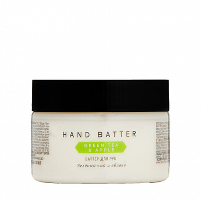 Баттер для рук Fabrik Зелёный чай и яблоко,100 мл.