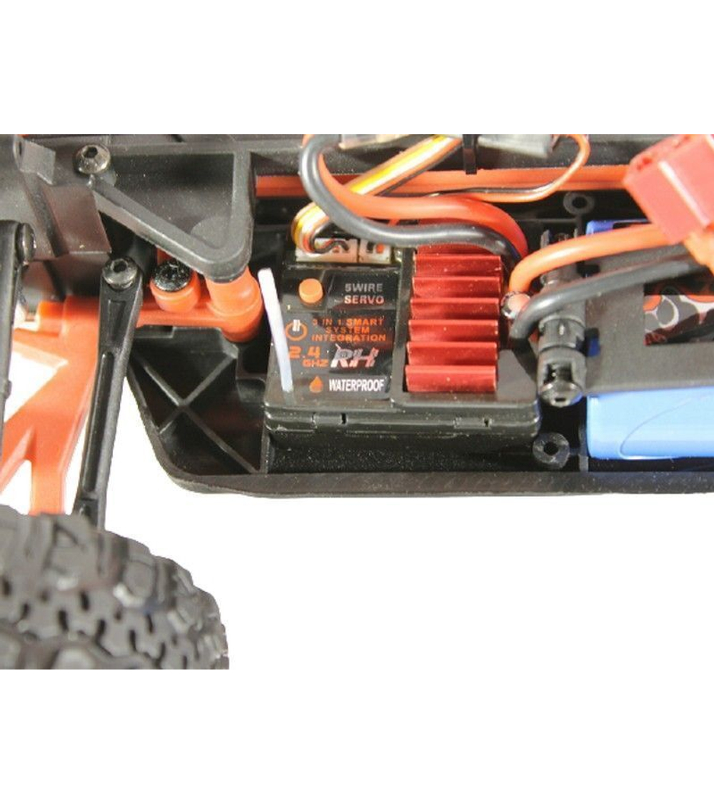 Радиоуправляемая багги Remo Hobby Dingo UPGRADE V2.0 (зеленая) 4WD 2.4G 1/16 RTR