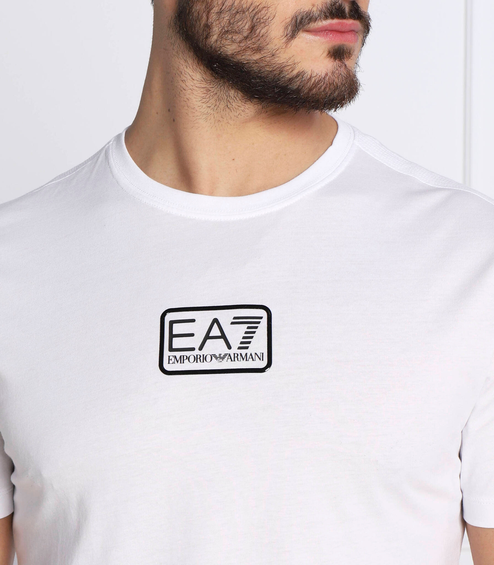 футболка EA7 - белый(6LPT05 PJM9Z)