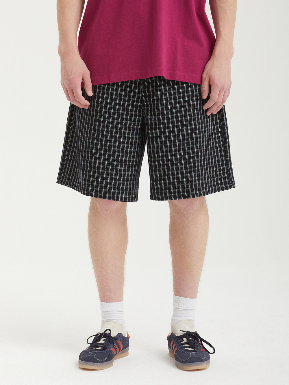 Мужские Шорты Plaid Baggy