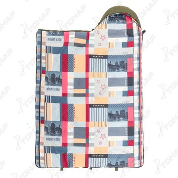 Спальный мешок TRAVEL 300 (210х70) Hollowfiber зелёный (N-SB-H300-210x70) NISUS