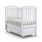 Детская кроватка с продольным маятником Гандылян Дени Белая